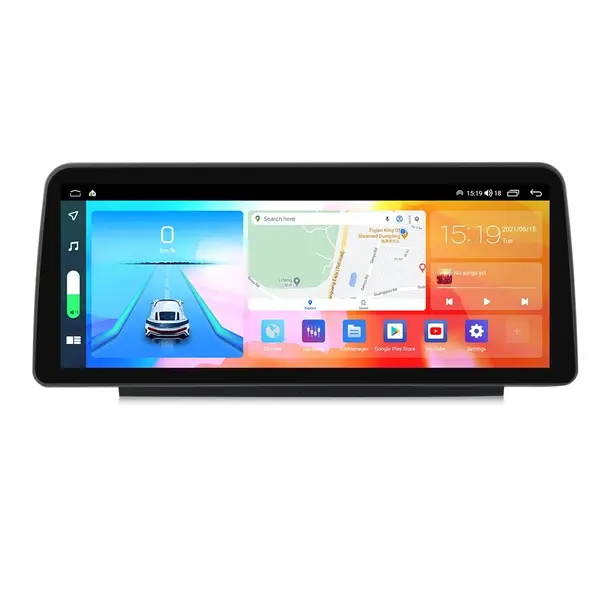 Navigatie dedicata cu Android Mercedes M-Class ML W164 2005 - 2012, 4GB RAM, Radio GPS Dual Zone, Display QLED 12.3" Touchscreen, Internet Wi-Fi si slot SIM 4G, Bluetooth, MirrorLink, USB