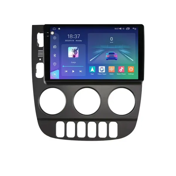 Navigatie dedicata cu Android Mercedes ML W163 2001 - 2005, 4GB RAM, Radio GPS Dual Zone, Display 2K QLED 9.5" Touchscreen, Internet Wi-Fi si slot SIM 4G, Bluetooth, MirrorLink, USB
