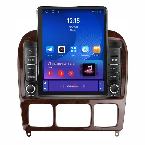 Navigatie dedicata cu Android Mercedes S-Class W220 1998 - 2005, 1GB RAM, Radio GPS Dual Zone, Touchscreen IPS 9.7" HD tip Tesla, Internet Wi-Fi, Bluetooth, MirrorLink, USB
