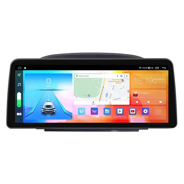 Navigatie dedicata cu Android Mercedes SL R230 2001 - 2012, 8GB RAM, Radio GPS Dual Zone, Display QLED 12.3" Touchscreen, Internet Wi-Fi si slot SIM 4G, Bluetooth, MirrorLink, USB