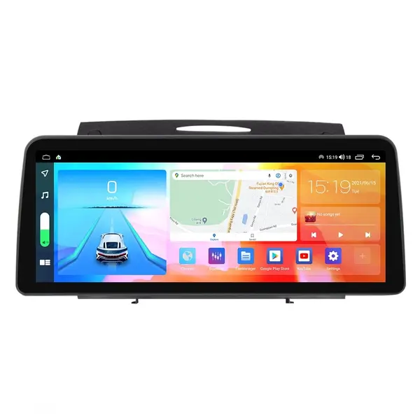 Navigatie dedicata cu Android Mercedes SLK R171 2004 - 2011, 8GB RAM, Radio GPS Dual Zone, Display QLED 12.3" Touchscreen, Internet Wi-Fi si slot SIM 4G, Bluetooth, MirrorLink, USB