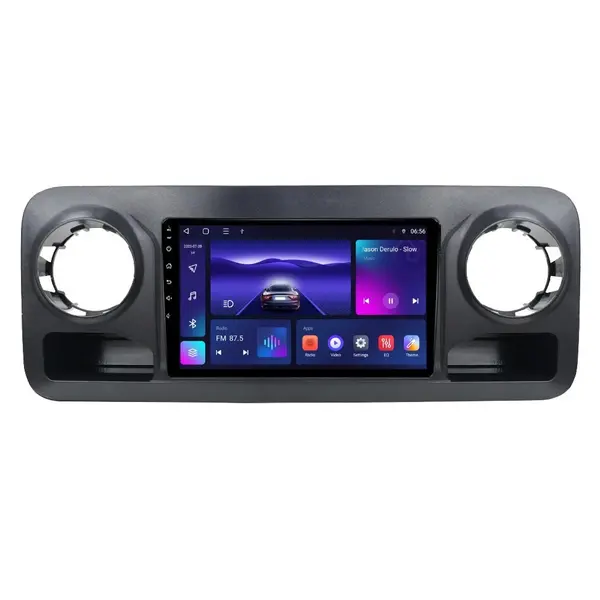 Navigatie dedicata cu Android Mercedes Sprinter dupa 2018, 4GB RAM, Radio GPS Dual Zone, Display HD IPS 10" Touchscreen, Internet Wi-Fi, Bluetooth, MirrorLink, USB