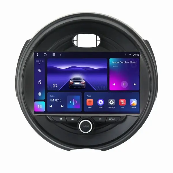 Navigatie dedicata cu Android Mini Clubman (F54) 2015 - 2020, 4GB RAM, Radio GPS Dual Zone, Display HD IPS 9" Touchscreen, Internet Wi-Fi, Bluetooth, MirrorLink, USB