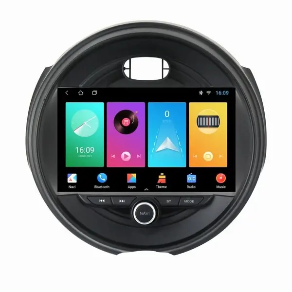 Navigatie dedicata cu Android Mini Countryman (F60) 2016 - 2020, 1GB RAM, Radio GPS Dual Zone, Display HD IPS 9" Touchscreen, Internet Wi-Fi, Bluetooth, MirrorLink, USB
