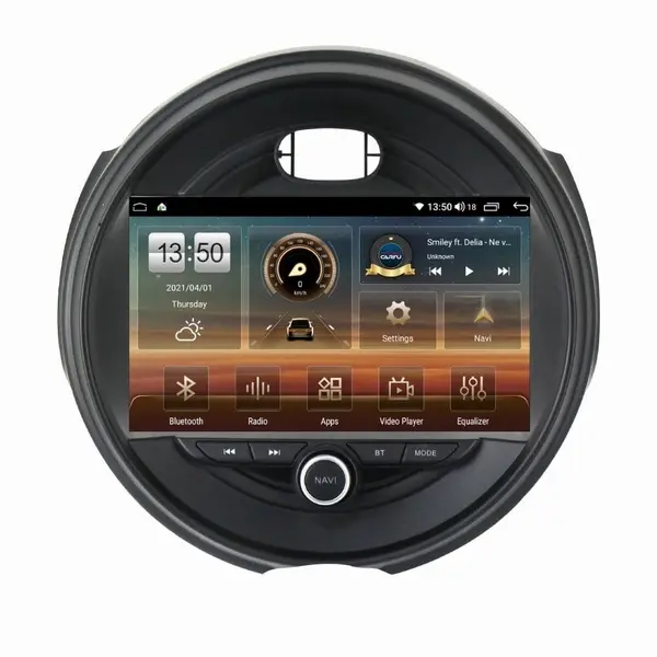 Navigatie dedicata cu Android Mini Countryman (F60) 2016 - 2020, 4GB RAM, Radio GPS Dual Zone, Display HD QLED 9" Touchscreen, Internet Wi-Fi si slot SIM 4G, Bluetooth, MirrorLink, USB