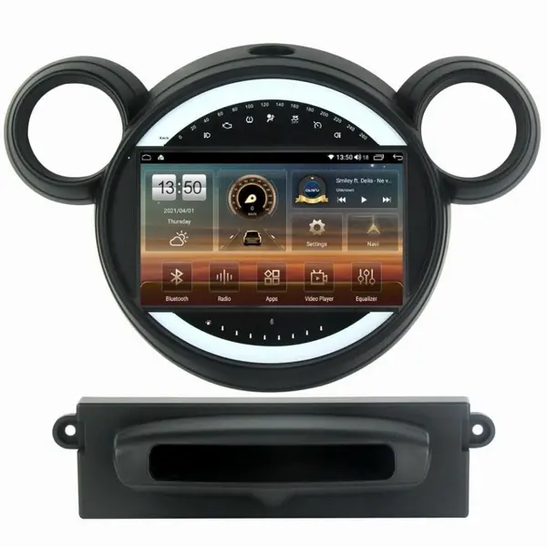 Navigatie dedicata cu Android Mini Countryman / Paceman (R60, R61) 2010 - 2017, 6GB RAM, Radio GPS Dual Zone, Display HD QLED 9" Touchscreen, Internet Wi-Fi si slot SIM 4G, Bluetooth, MirrorLink, USB