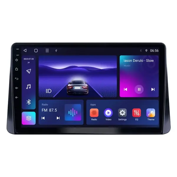Navigatie dedicata cu Android Mitsubishi Eclipse Cross 2017 - 2020, 4GB RAM, Radio GPS Dual Zone, Display HD IPS 10" Touchscreen, Internet Wi-Fi, Bluetooth, MirrorLink, USB