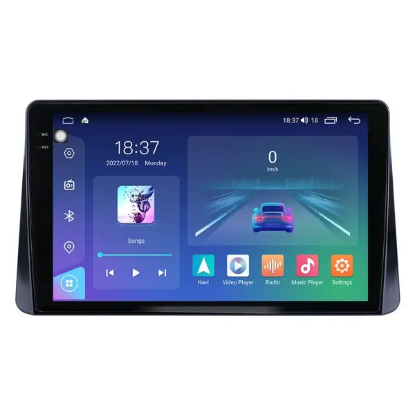 Navigatie dedicata cu Android Mitsubishi Eclipse Cross 2017 - 2020, 8GB RAM, Radio GPS Dual Zone, Display 2K QLED 10.36" Touchscreen, Internet Wi-Fi si slot SIM 4G, Bluetooth, MirrorLink, USB