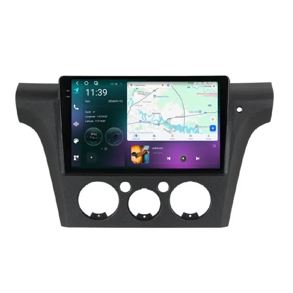 Navigatie dedicata cu Android Mitsubishi Outlander I 2001 - 2006, 12GB RAM, Radio GPS Dual Zone, Display 2K QLED 10.36" Touchscreen, Internet Wi-Fi si slot SIM 4G, Bluetooth, MirrorLink, USB