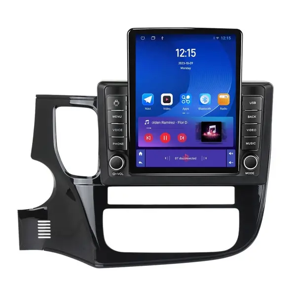 Navigatie dedicata cu Android Mitsubishi Outlander III 2012 - 2019, 1GB RAM, Radio GPS Dual Zone, Touchscreen IPS 9.7" HD tip Tesla, Internet Wi-Fi, Bluetooth, MirrorLink, USB