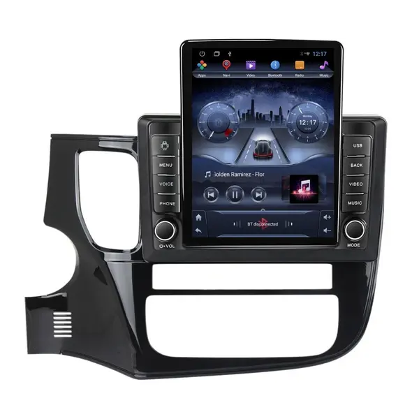 Navigatie dedicata cu Android Mitsubishi Outlander III 2012 - 2019, 2GB RAM, Radio GPS Dual Zone, Touchscreen IPS 9.7" HD tip Tesla, Internet Wi-Fi, Bluetooth, MirrorLink, USB