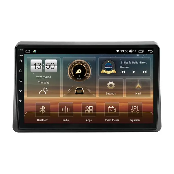 Navigatie dedicata cu Android Nissan Interstar dupa 2021, 6GB RAM, Radio GPS Dual Zone, Display HD QLED 10" Touchscreen, Internet Wi-Fi si slot SIM 4G, Bluetooth, MirrorLink, USB
