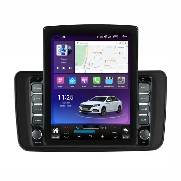 Navigatie dedicata cu Android Nissan Leaf II 2017 - 2025, 4GB RAM, Radio GPS Dual Zone, Touchscreen IPS 9.7" HD tip Tesla, Internet Wi-Fi si slot SIM 4G, Bluetooth, MirrorLink, USB