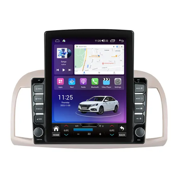 Navigatie dedicata cu Android Nissan Micra III 2003 - 2010, 4GB RAM, Radio GPS Dual Zone, Touchscreen IPS 9.7" HD tip Tesla, Internet Wi-Fi si slot SIM 4G, Bluetooth, MirrorLink, USB