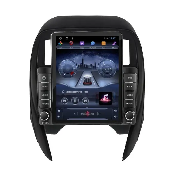 Navigatie dedicata cu Android Nissan Micra IV 2014 - 2017, 2GB RAM, Radio GPS Dual Zone, Touchscreen IPS 9.7" HD tip Tesla, Internet Wi-Fi, Bluetooth, MirrorLink, USB