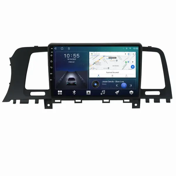 Navigatie dedicata cu Android Nissan Murano II 2008 - 2014, 2GB RAM, Radio GPS Dual Zone, Display HD QLED 9" Touchscreen, Internet Wi-Fi si slot SIM 4G, Bluetooth, MirrorLink, USB