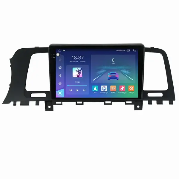Navigatie dedicata cu Android Nissan Murano II 2008 - 2014, 8GB RAM, Radio GPS Dual Zone, Display 2K QLED 9.5" Touchscreen, Internet Wi-Fi si slot SIM 4G, Bluetooth, MirrorLink, USB