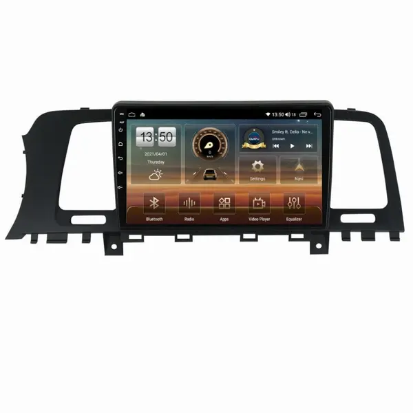 Navigatie dedicata cu Android Nissan Murano II 2008 - 2014, 8GB RAM, Radio GPS Dual Zone, Display HD QLED 9" Touchscreen, Internet Wi-Fi si slot SIM 4G, Bluetooth, MirrorLink, USB