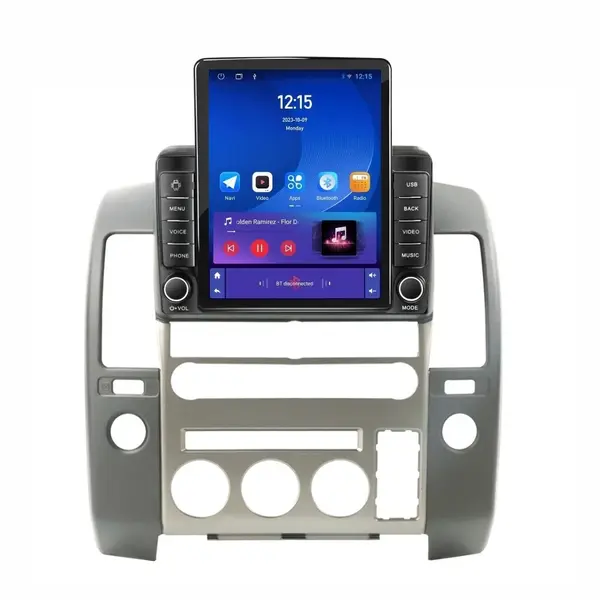 Navigatie dedicata cu Android Nissan Navara D40 2004 - 2014 cu navigatie originala, 1GB RAM, Radio GPS Dual Zone, Touchscreen IPS 9.7" HD tip Tesla, Internet Wi-Fi, Bluetooth, MirrorLink, USB