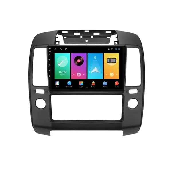 Navigatie dedicata cu Android Nissan Navara D40 2004 - 2014 fara navigatie originala, 1GB RAM, Radio GPS Dual Zone, Display HD IPS 9" Touchscreen, Internet Wi-Fi, Bluetooth, MirrorLink, USB