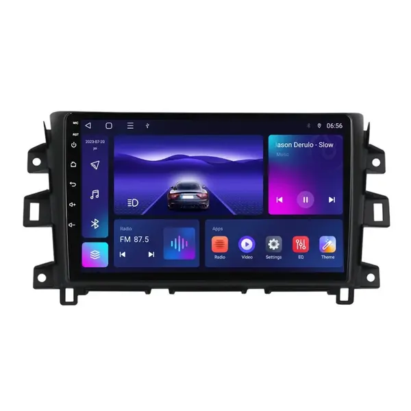 Navigatie dedicata cu Android Nissan Navara / NP300 D23 dupa 2014, 4GB RAM, Radio GPS Dual Zone, Display HD IPS 9" Touchscreen, Internet Wi-Fi, Bluetooth, MirrorLink, USB