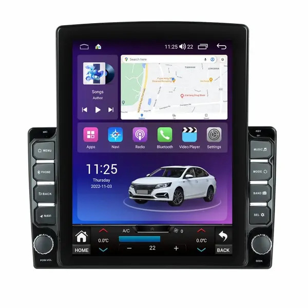 Navigatie dedicata cu Android Nissan Note 2005 - 2013, 8GB RAM, Radio GPS Dual Zone, Touchscreen IPS 9.7" HD tip Tesla, Internet Wi-Fi si slot SIM 4G, Bluetooth, MirrorLink, USB