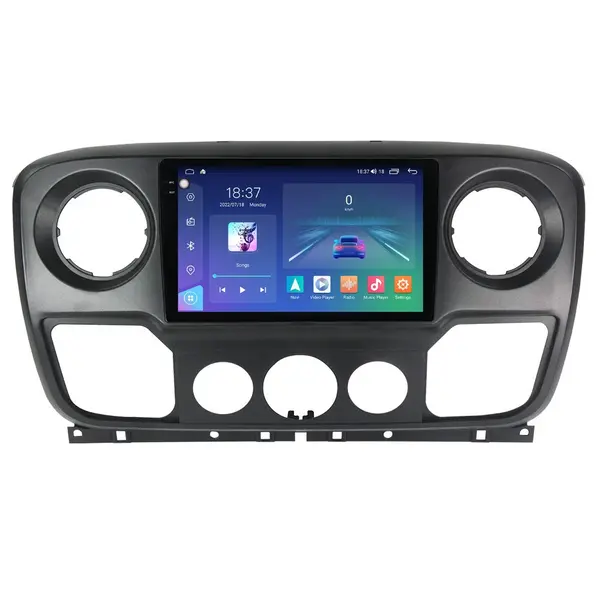 Navigatie dedicata cu Android Nissan NV400 2010 - 2020, 8GB RAM, Radio GPS Dual Zone, Display 2K QLED 10.36" Touchscreen, Internet Wi-Fi si slot SIM 4G, Bluetooth, MirrorLink, USB