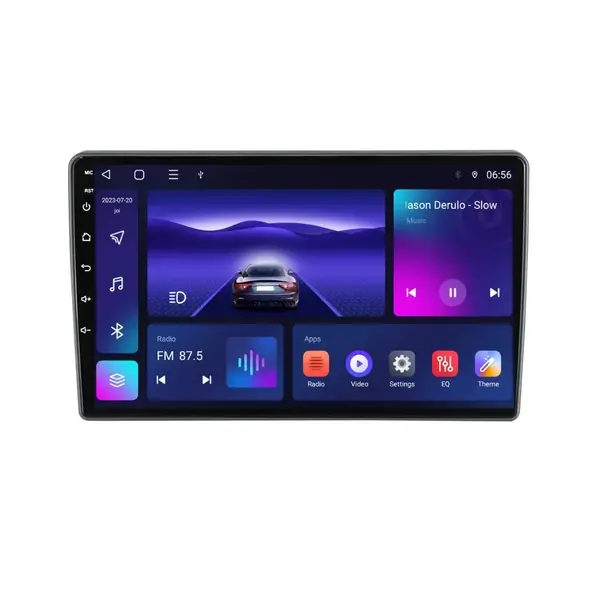 Navigatie dedicata cu Android Nissan Pulsar dupa 2014, 4GB RAM, Radio GPS Dual Zone, Display HD IPS 9" Touchscreen, Internet Wi-Fi, Bluetooth, MirrorLink, USB