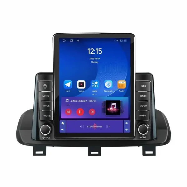Navigatie dedicata cu Android Nissan Qashqai III dupa 2021, 1GB RAM, Radio GPS Dual Zone, Touchscreen IPS 9.7" HD tip Tesla, Internet Wi-Fi, Bluetooth, MirrorLink, USB