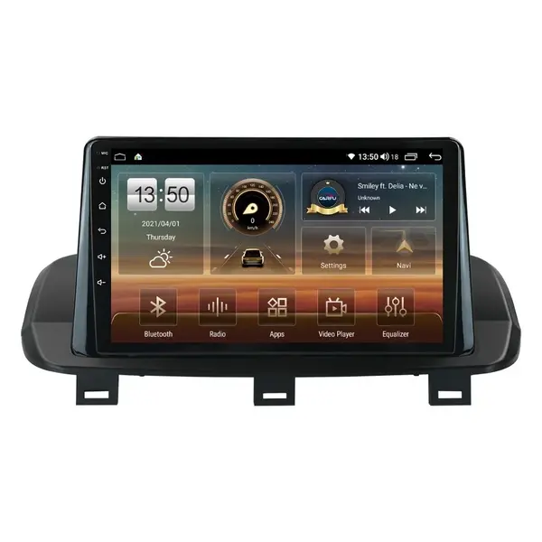 Navigatie dedicata cu Android Nissan Qashqai III dupa 2021, 8GB RAM, Radio GPS Dual Zone, Display HD QLED 10" Touchscreen, Internet Wi-Fi si slot SIM 4G, Bluetooth, MirrorLink, USB