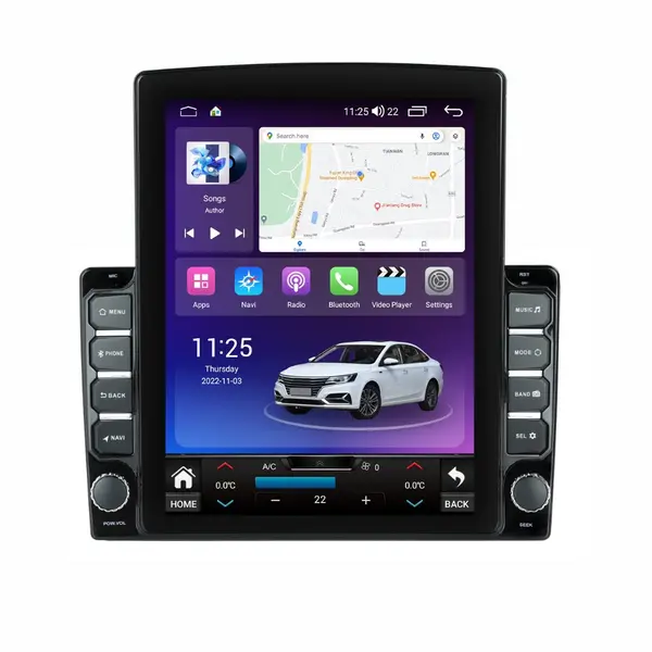Navigatie dedicata cu Android Nissan Tiida 2004 - 2013, 8GB RAM, Radio GPS Dual Zone, Touchscreen IPS 9.7" HD tip Tesla, Internet Wi-Fi si slot SIM 4G, Bluetooth, MirrorLink, USB