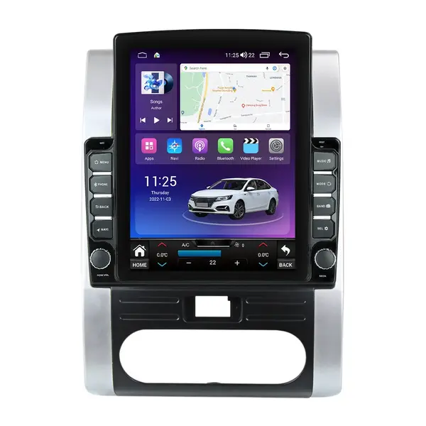 Navigatie dedicata cu Android Nissan X-Trail T31 2007 - 2014, 8GB RAM, Radio GPS Dual Zone, Touchscreen IPS 9.7" HD tip Tesla, Internet Wi-Fi si slot SIM 4G, Bluetooth, MirrorLink, USB