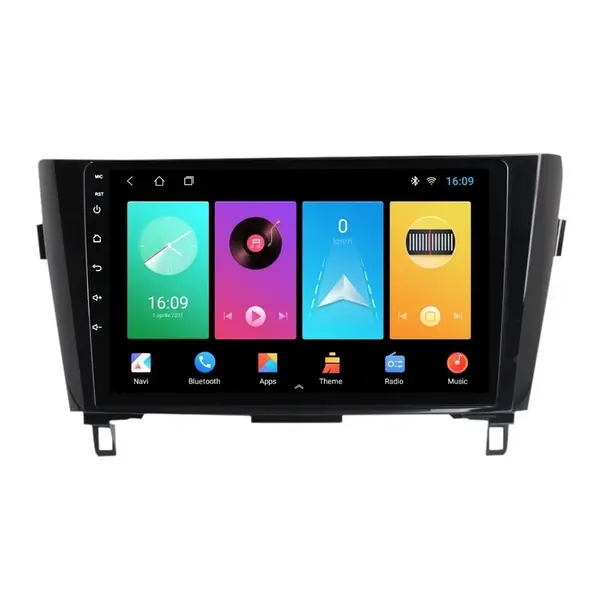 Navigatie dedicata cu Android Nissan X-Trail T32 2014 - 2021, 1GB RAM, Radio GPS Dual Zone, Display HD IPS 10" Touchscreen, Internet Wi-Fi, Bluetooth, MirrorLink, USB