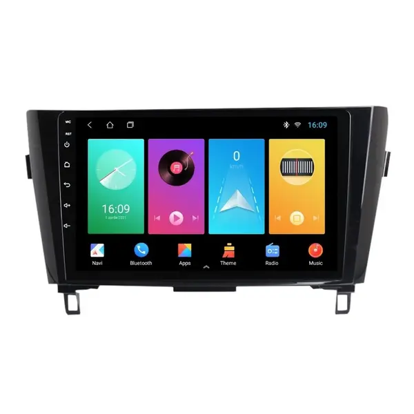 Navigatie dedicata cu Android Nissan X-Trail T32 2014 - 2021, 2GB RAM, Radio GPS Dual Zone, Display HD IPS 10" Touchscreen, Internet Wi-Fi, Bluetooth, MirrorLink, USB