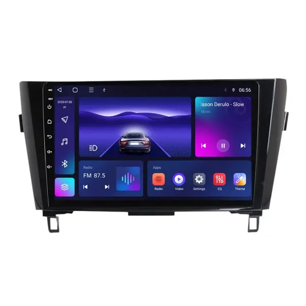 Navigatie dedicata cu Android Nissan X-Trail T32 2014 - 2021, 4GB RAM, Radio GPS Dual Zone, Display HD IPS 10" Touchscreen, Internet Wi-Fi, Bluetooth, MirrorLink, USB