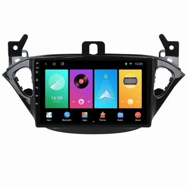 Navigatie dedicata cu Android Opel Adam 2012 - 2016, 2GB RAM, Radio GPS Dual Zone, Display HD IPS 9" Touchscreen, Internet Wi-Fi, Bluetooth, MirrorLink, USB