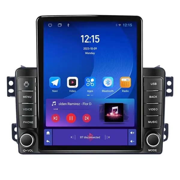 Navigatie dedicata cu Android Opel Agila 2007 - 2014, 1GB RAM, Radio GPS Dual Zone, Touchscreen IPS 9.7" HD tip Tesla, Internet Wi-Fi, Bluetooth, MirrorLink, USB