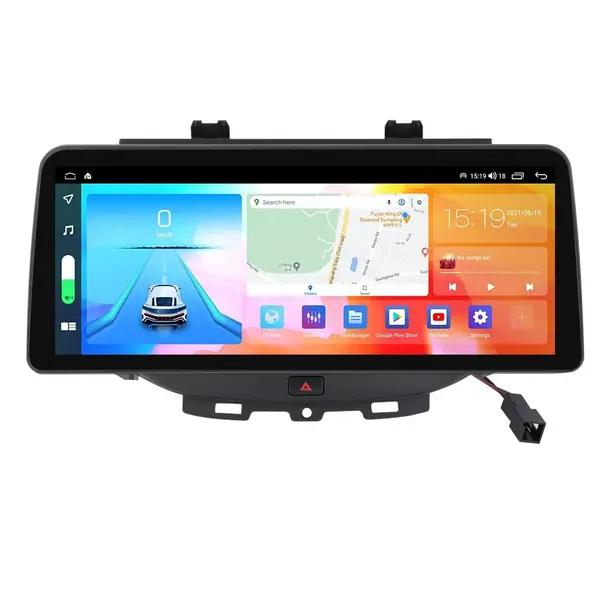 Navigatie dedicata cu Android Opel Astra K 2015 - 2021, 8GB RAM, Radio GPS Dual Zone, Display QLED 12.3" Touchscreen, Internet Wi-Fi si slot SIM 4G, Bluetooth, MirrorLink, USB