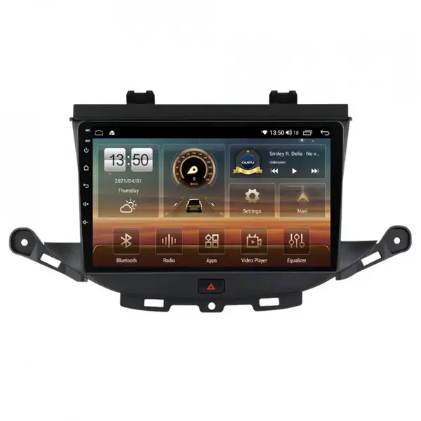 Navigatie dedicata cu Android Opel Astra K 2015 - 2021 hatchback, 8GB RAM, Radio GPS Dual Zone, Display HD QLED 9" Touchscreen, Internet Wi-Fi si slot SIM 4G, Bluetooth, MirrorLink, USB