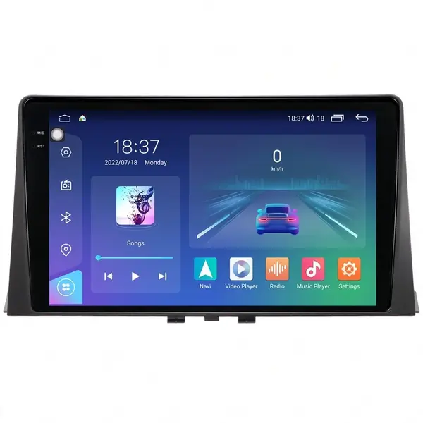 Navigatie dedicata cu Android Opel Combo E dupa 2018, 8GB RAM, Radio GPS Dual Zone, Display 2K QLED 10.36" Touchscreen, Internet Wi-Fi si slot SIM 4G, Bluetooth, MirrorLink, USB