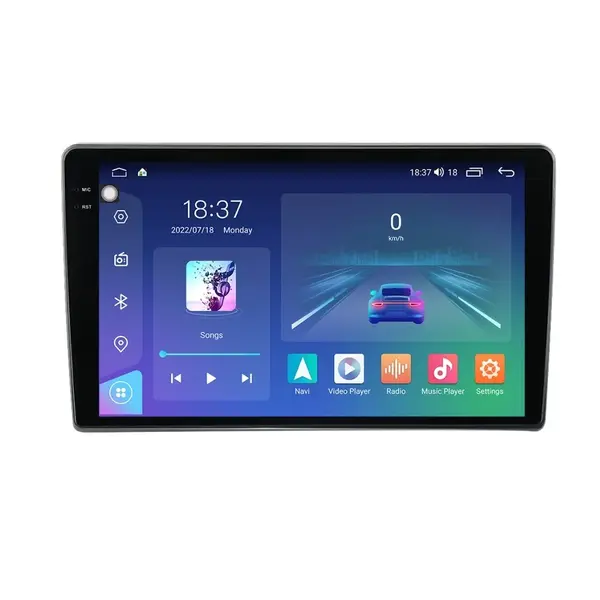 Navigatie dedicata cu Android Opel Corsa C 2000 - 2006, 4GB RAM, Radio GPS Dual Zone, Display 2K QLED 9.5" Touchscreen, Internet Wi-Fi si slot SIM 4G, Bluetooth, MirrorLink, USB