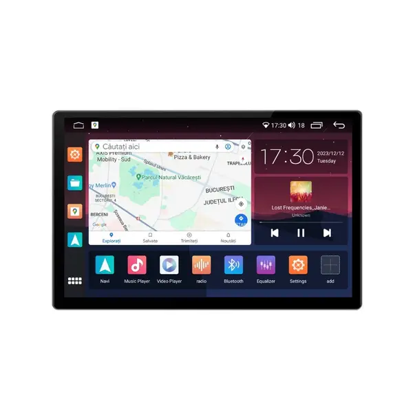 Navigatie dedicata cu Android Opel Corsa E 2014 - 2019, 8GB RAM, Radio GPS Dual Zone, Display 2K QLED 13" Touchscreen, Internet Wi-Fi si slot SIM 4G, Bluetooth, MirrorLink, USB