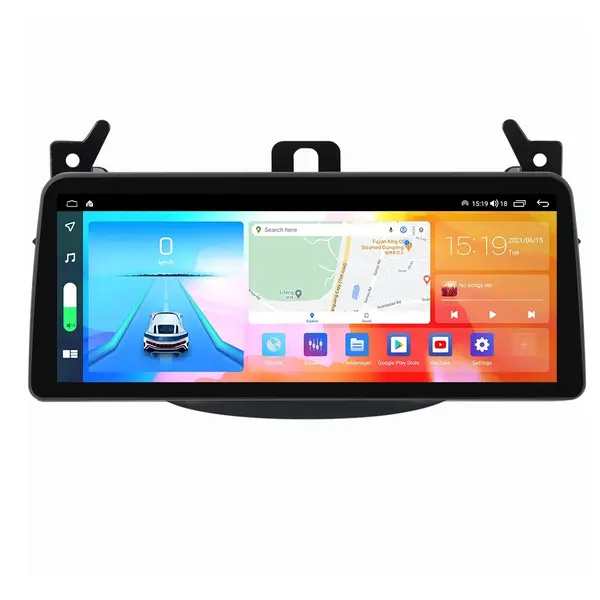 Navigatie dedicata cu Android Opel Corsa E 2014 - 2019, 8GB RAM, Radio GPS Dual Zone, Display QLED 12.3" Touchscreen, Internet Wi-Fi si slot SIM 4G, Bluetooth, MirrorLink, USB