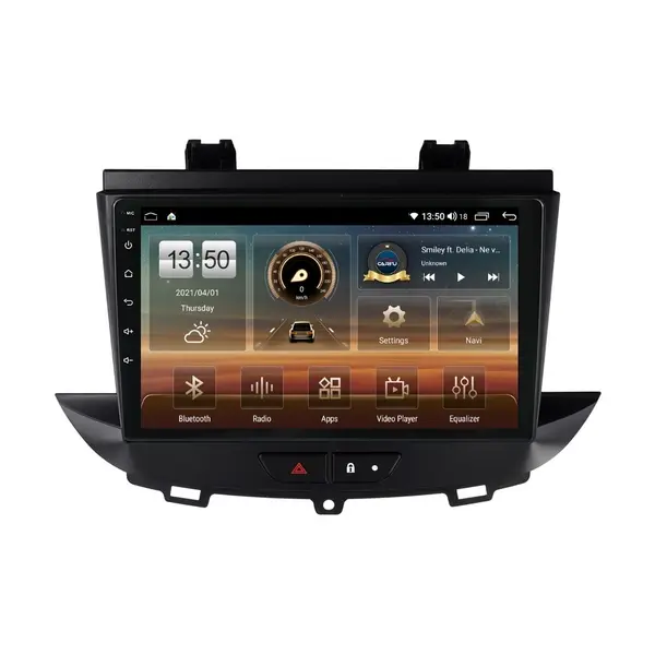 Navigatie dedicata cu Android Opel Crossland X 2017 - 2021, 6GB RAM, Radio GPS Dual Zone, Display HD QLED 9" Touchscreen, Internet Wi-Fi si slot SIM 4G, Bluetooth, MirrorLink, USB