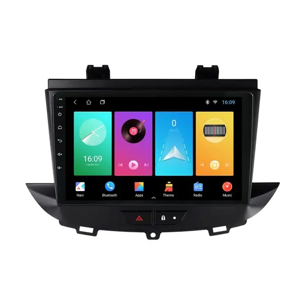 Navigatie dedicata cu Android Opel Grandland X 2017 - 2021, 2GB RAM, Radio GPS Dual Zone, Display HD IPS 9" Touchscreen, Internet Wi-Fi, Bluetooth, MirrorLink, USB