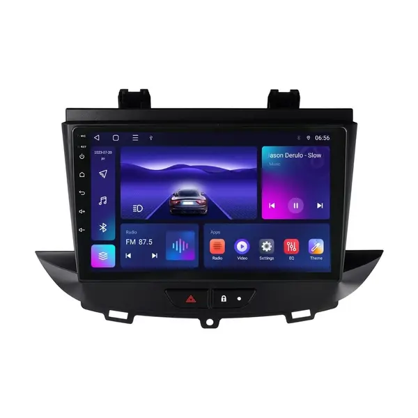 Navigatie dedicata cu Android Opel Grandland X 2017 - 2021, 4GB RAM, Radio GPS Dual Zone, Display HD IPS 9" Touchscreen, Internet Wi-Fi, Bluetooth, MirrorLink, USB