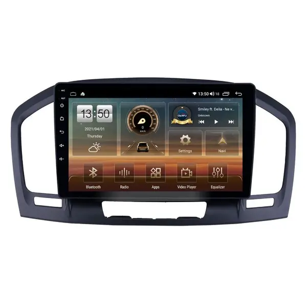Navigatie dedicata cu Android Opel Insignia A 2008 - 2013, 4GB RAM, Radio GPS Dual Zone, Display HD QLED 9" Touchscreen, Internet Wi-Fi si slot SIM 4G, Bluetooth, MirrorLink, USB