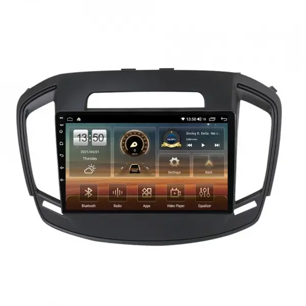 Navigatie dedicata cu Android Opel Insignia A 2013 - 2017, 6GB RAM, Radio GPS Dual Zone, Display HD QLED 9" Touchscreen, Internet Wi-Fi si slot SIM 4G, Bluetooth, MirrorLink, USB