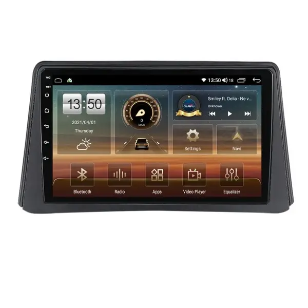 Navigatie dedicata cu Android Opel Mokka A 2012 - 2016, 4GB RAM, Radio GPS Dual Zone, Display HD QLED 9" Touchscreen, Internet Wi-Fi si slot SIM 4G, Bluetooth, MirrorLink, USB