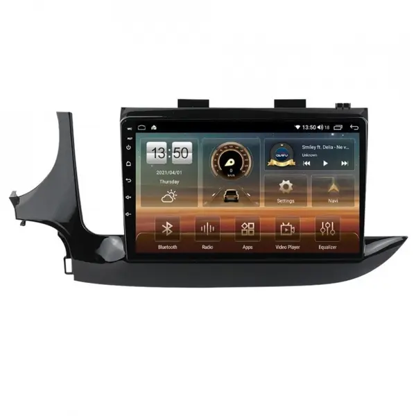 Navigatie dedicata cu Android Opel Mokka A 2016 - 2020, 6GB RAM, Radio GPS Dual Zone, Display HD QLED 9" Touchscreen, Internet Wi-Fi si slot SIM 4G, Bluetooth, MirrorLink, USB